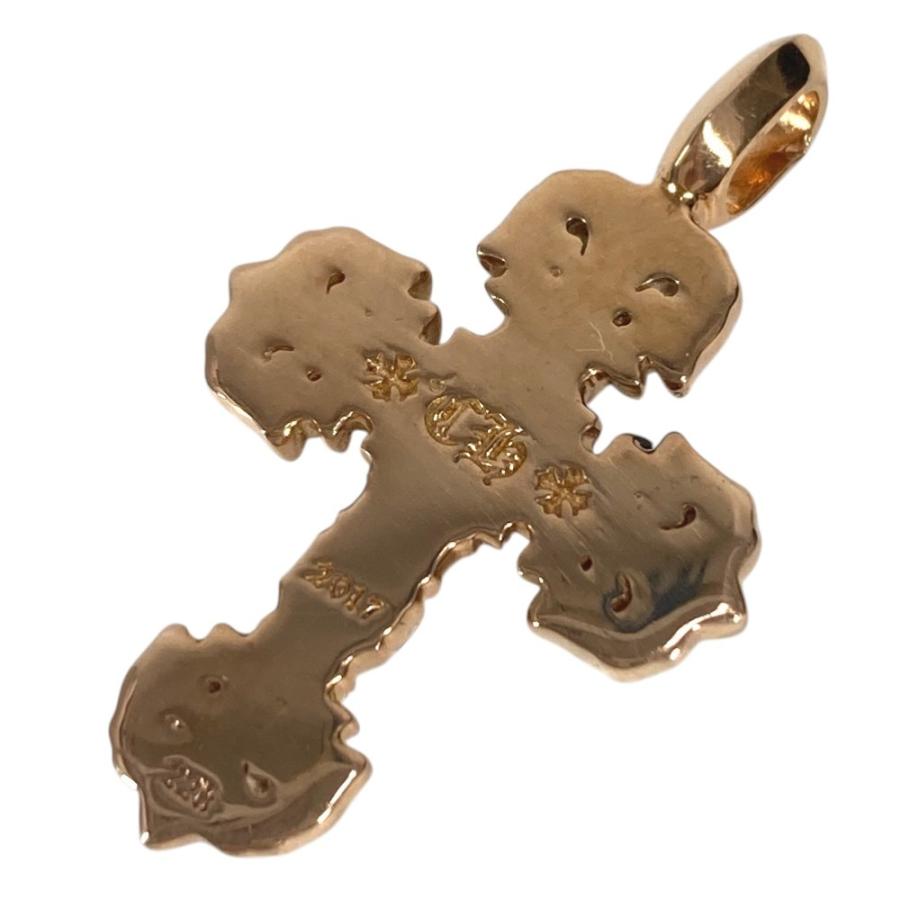CHROME HEARTS クロムハーツ CHARM FILIGREE TINY P EMRLD タイニーフィリグリー エメラルド ペンダントトップ ゴールド 22K【中古】 |  | 01
