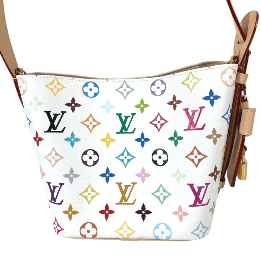 未使用 LOUIS VUITTON ルイヴィトン M13089 LV×TM オールイン BB ポーチ付き モノグラムマルチカラー  村上隆 ショルダーバッグ 【中古】 | LOUIS VUITTON | 02
