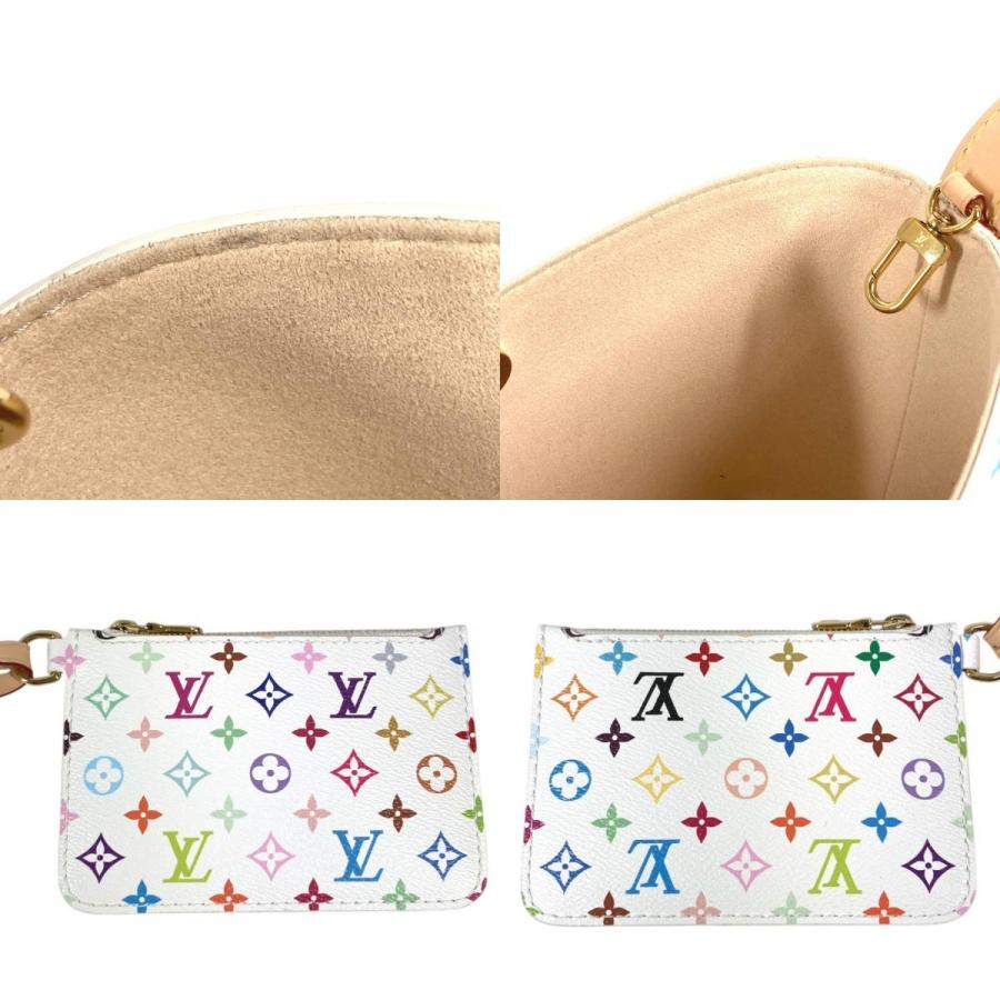 未使用 LOUIS VUITTON ルイヴィトン M13089 LV×TM オールイン BB ポーチ付き モノグラムマルチカラー  村上隆 ショルダーバッグ 【中古】 | LOUIS VUITTON | 08