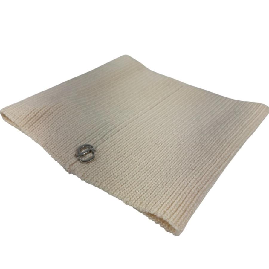 美品 Dior ディオール 41UTD201A101 CD ロゴ マフラー アイボリー レディース【中古】 |  | 01