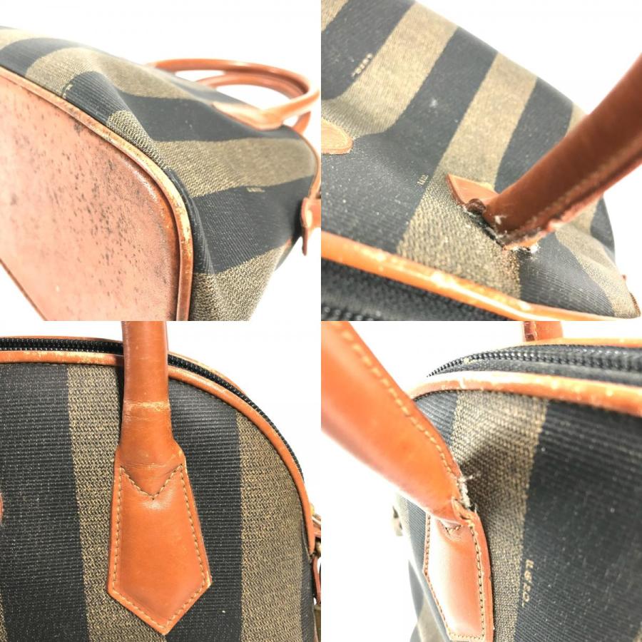 FENDI フェンディ FAB216 ペカン カバン バッグ  ハンドバッグ ブラウン ユニセックス【中古】 | FENDI | 08