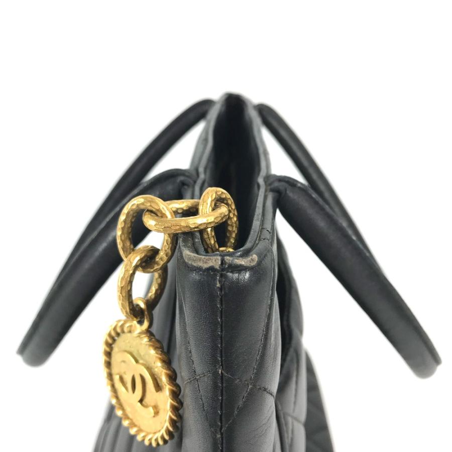 CHANEL シャネル  A01804  復刻トート ハンドバック カバン　CC ココマーク ロゴ トートバッグ ブラック レディース【中古】 | CHANEL | 04