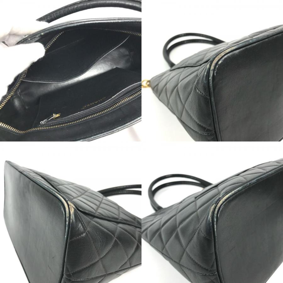 CHANEL シャネル  A01804  復刻トート ハンドバック カバン　CC ココマーク ロゴ トートバッグ ブラック レディース【中古】 | CHANEL | 07