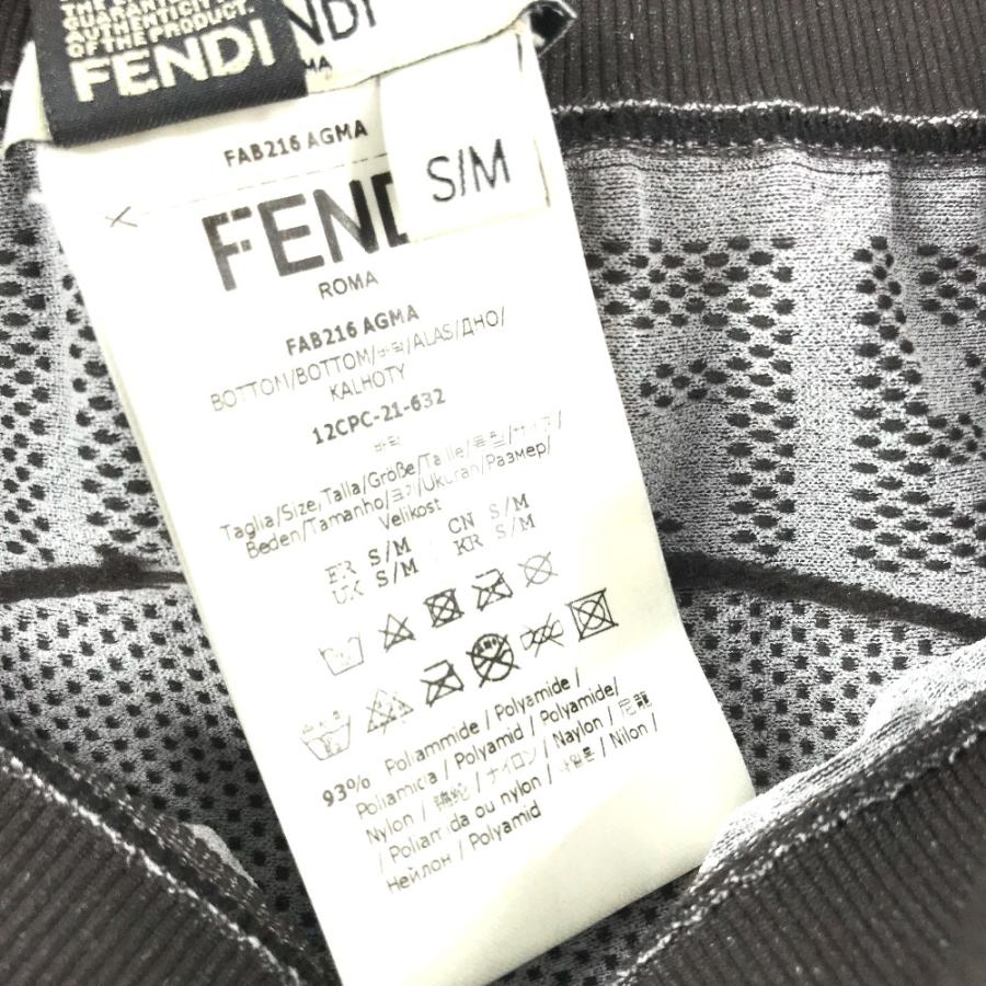 FENDI フェンディ FAB216 アパレル ズッカ スイムパンツ ジョガーパンツ パンツ ブラウン レディース【中古】 | FENDI | 06