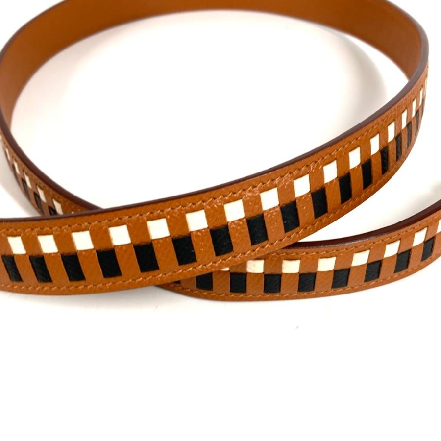 美品 HERMES エルメス バンドリエールトレサージュ バンドリエール トレサージュ アクセサリー ショルダーストラップ ゴールド 【中古】 | HERMES | 01