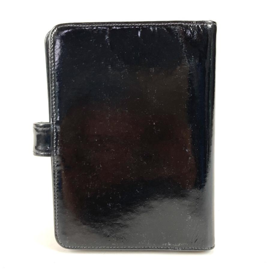 CHANEL シャネル CC ココマーク ロゴ システム手帳 ステーショナリー 手帳カバー ブラック ユニセックス【中古】 | CHANEL | 01