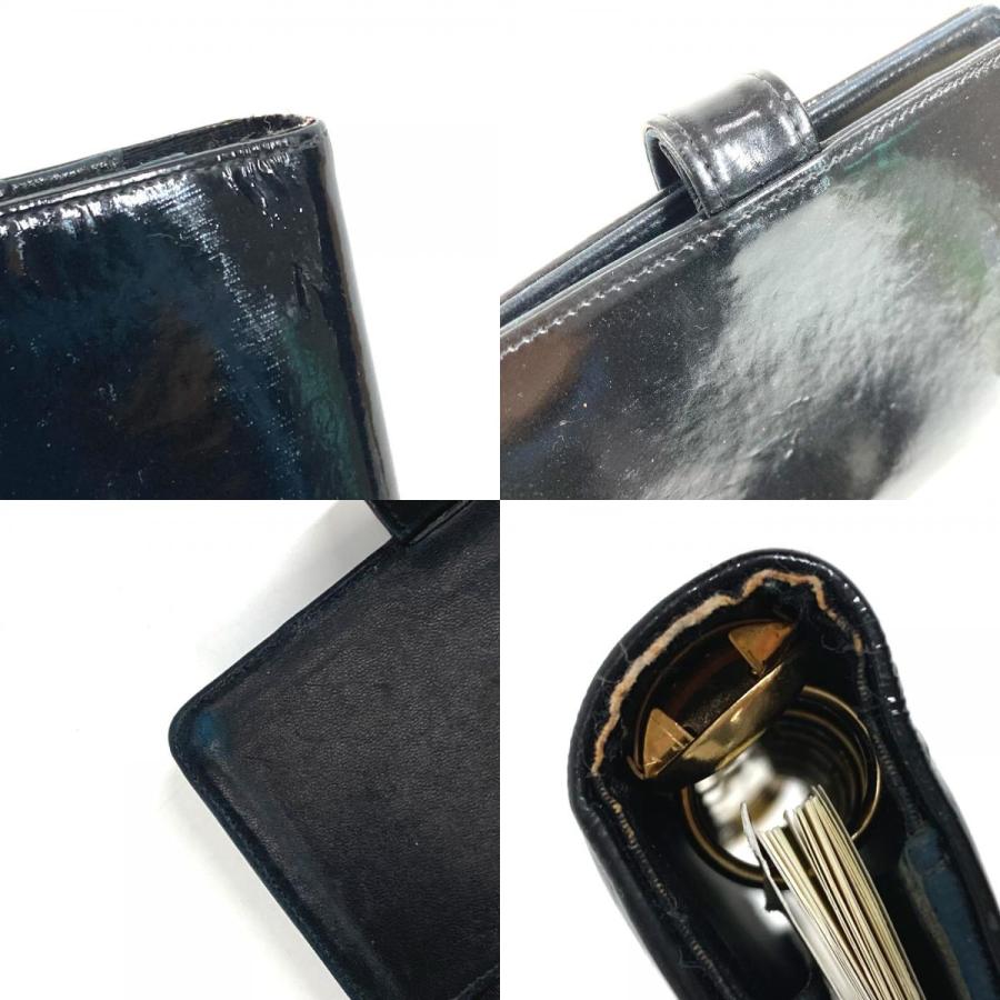 CHANEL シャネル CC ココマーク ロゴ システム手帳 ステーショナリー 手帳カバー ブラック ユニセックス【中古】 | CHANEL | 09