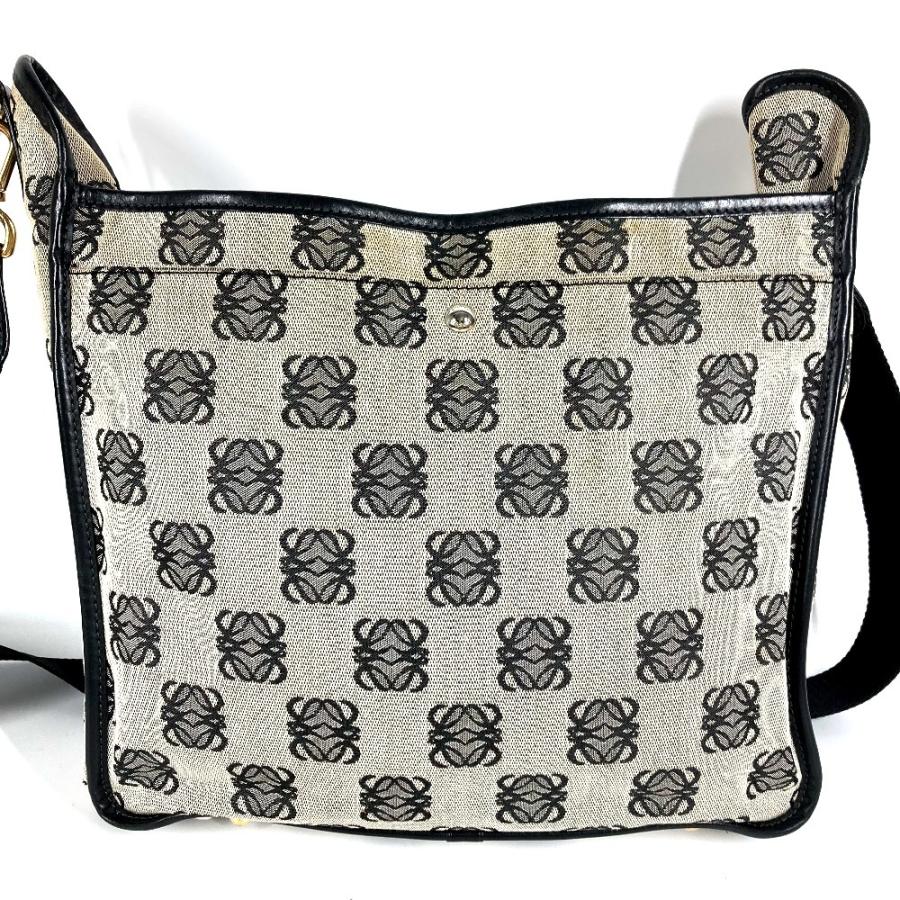 LOEWE ロエベ 南京錠 ロゴ カバン 斜め掛け  ヴィンテージ ショルダーバッグ ブラック ユニセックス【中古】 | LOEWE | 03