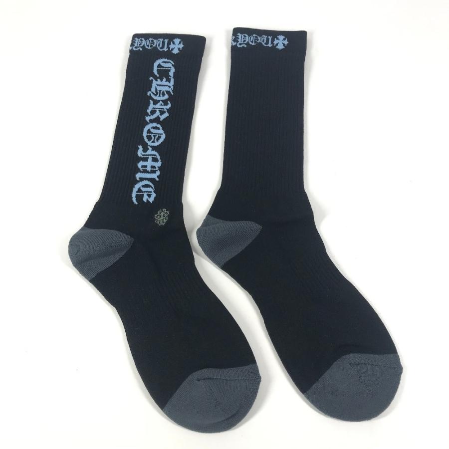 未使用 CHROME HEARTS クロムハーツ ソックス 靴下 3足セット 3つ 靴下 ブラック メンズ【中古】 |  | 03