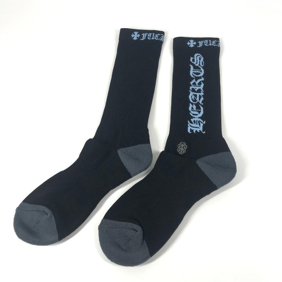 未使用 CHROME HEARTS クロムハーツ ソックス 靴下 3足セット 3つ 靴下 ブラック メンズ【中古】 |  | 04