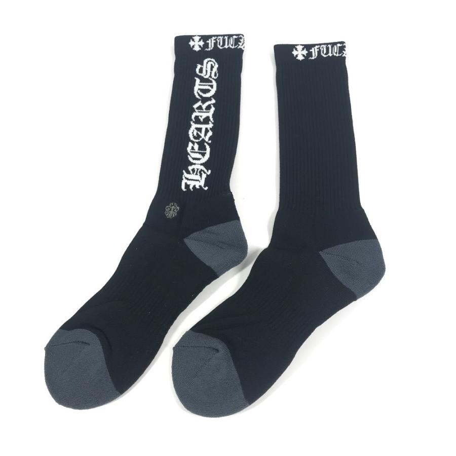 未使用 CHROME HEARTS クロムハーツ ソックス 靴下 3足セット 3つ 靴下 ブラック メンズ【中古】 |  | 08