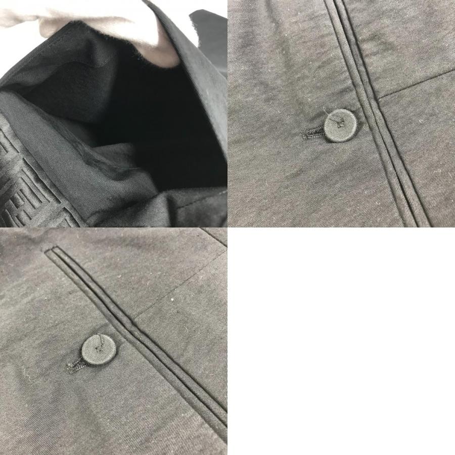 FENDI フェンディ FB0521 ロゴ パンツ ハーフパンツ ボトムス アパレル FENDACE フェンダーチェ ショートパンツ ブラック メンズ【中古】 | FENDI | 09
