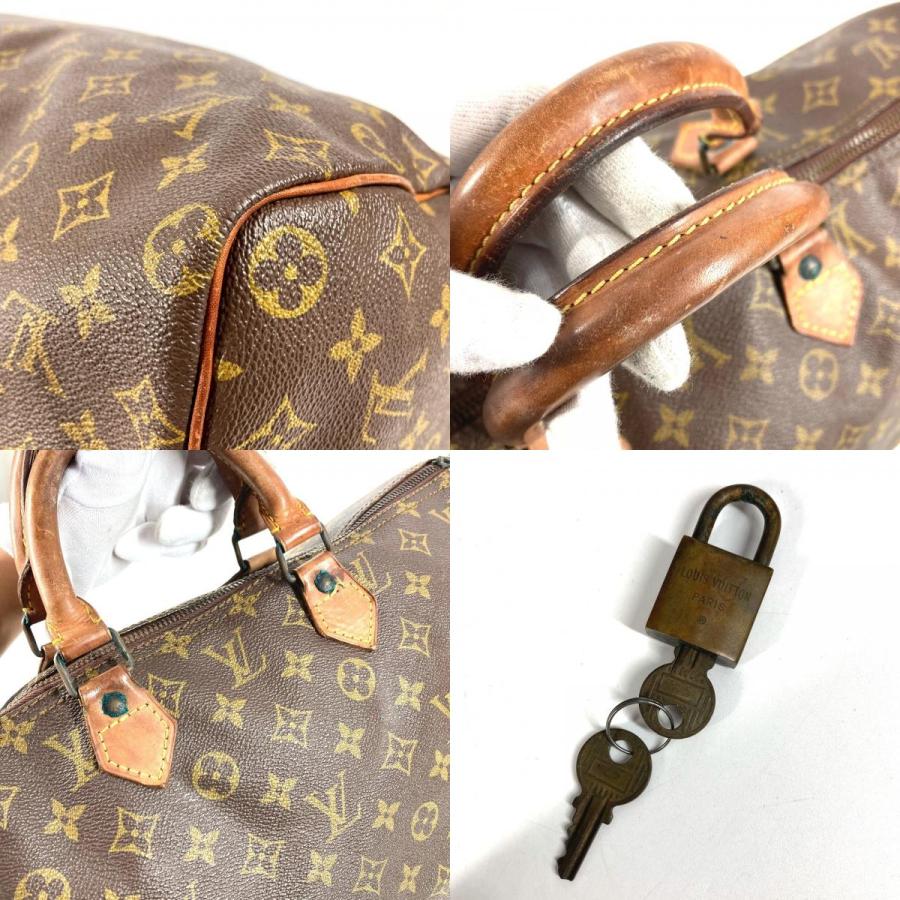 LOUIS VUITTON ルイヴィトン  M41522  スピーディ40 ミニボストンバッグ モノグラム 旧型 ハンドバッグ ブラウン ユニセックス【中古】 | LOUIS VUITTON | 08