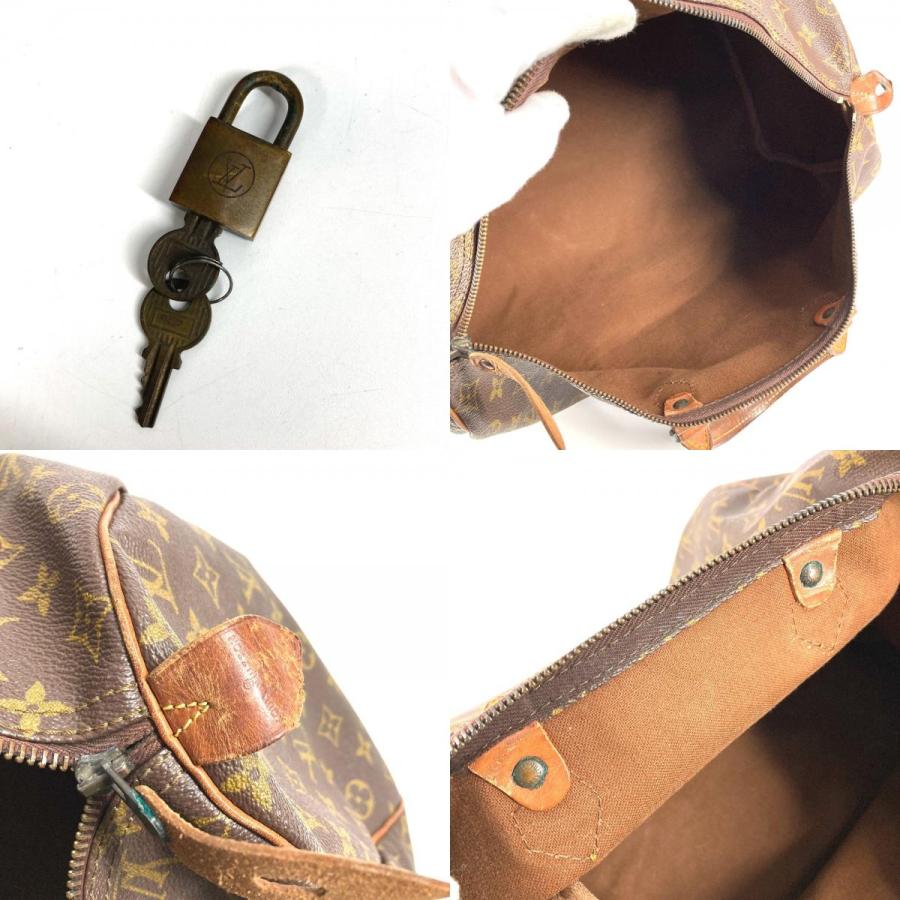 LOUIS VUITTON ルイヴィトン  M41522  スピーディ40 ミニボストンバッグ モノグラム 旧型 ハンドバッグ ブラウン ユニセックス【中古】 | LOUIS VUITTON | 09