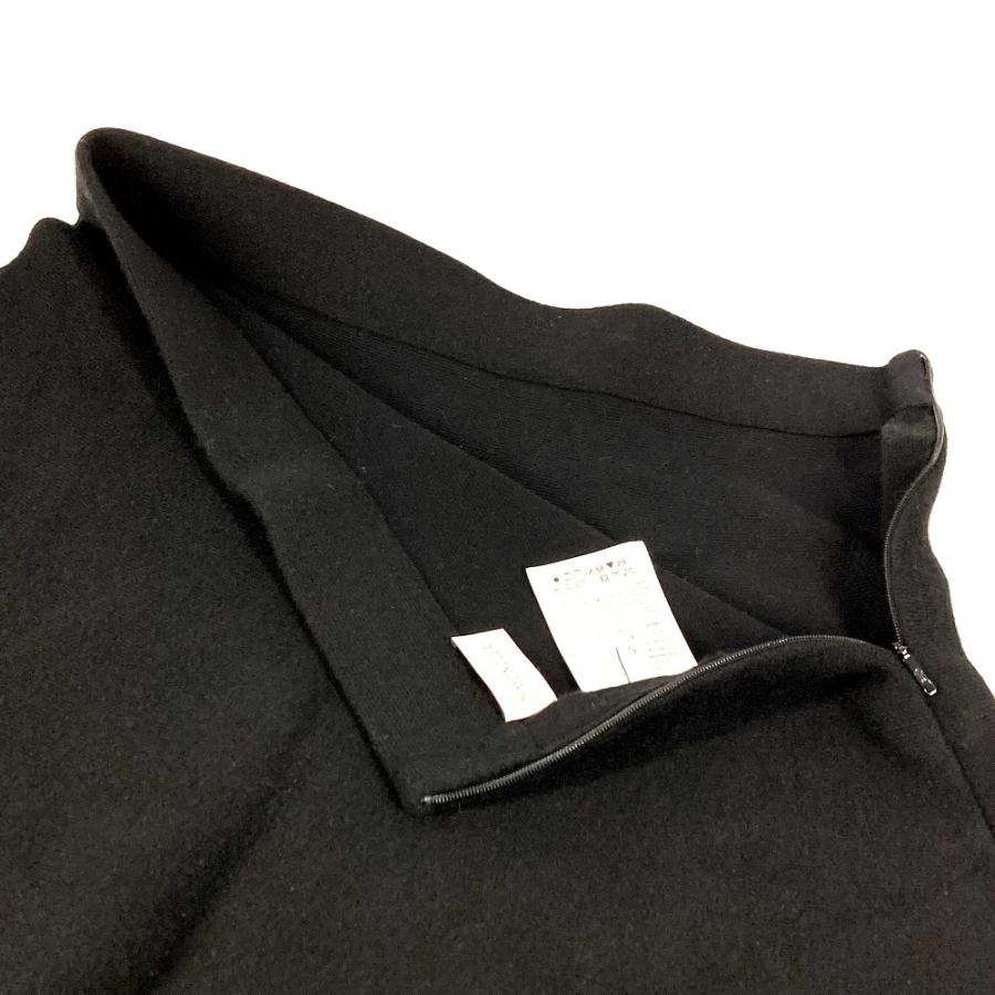 MONCLER モンクレール GONNA TRICOT KNITWEAR SKIRT スカート アパレル  ロゴ ワッペン ロングスカート ブラック レディース【中古】 | MONCLER | 04