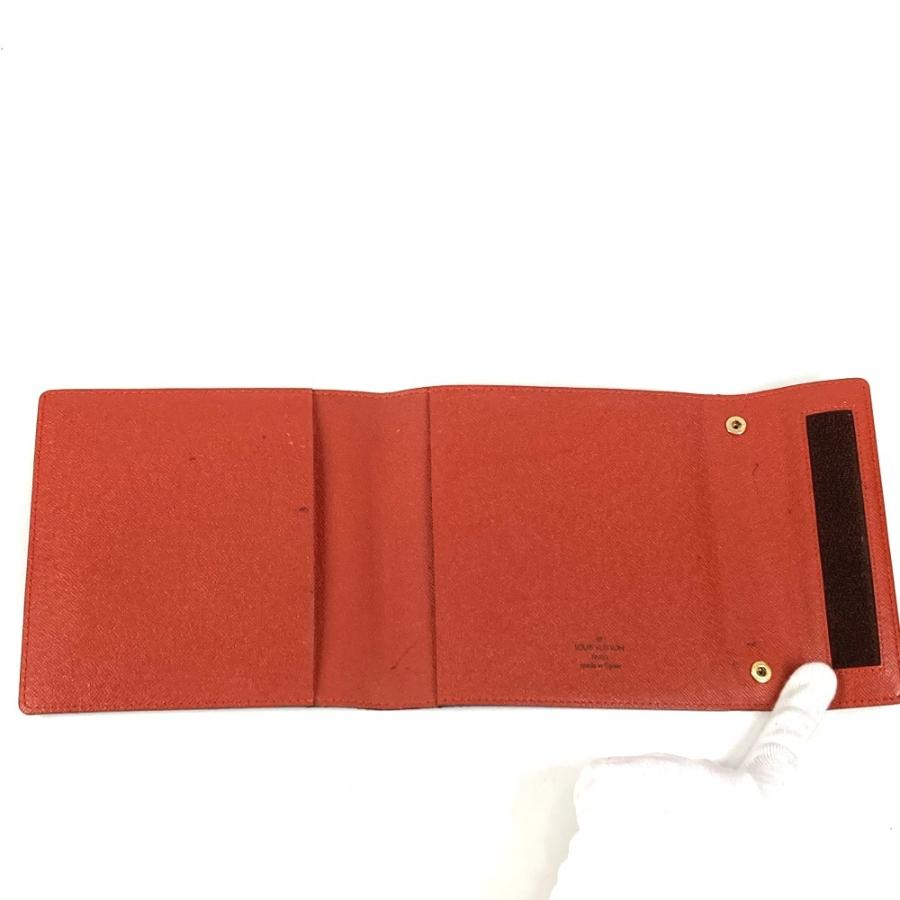 LOUIS VUITTON ルイヴィトン  M99074 CDケース DVDケース ポーチ 日本20周年限定 カバン ダミエ ポーチ エベヌ ブラウン【中古】 | LOUIS VUITTON | 05