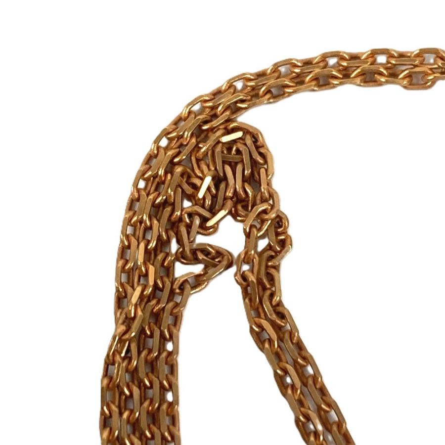 美品 HERMES エルメス アスドゥクール PM ペンダント アクセサリー ハート チェーン ネックレス ブラック レディース【中古】 | HERMES | 08