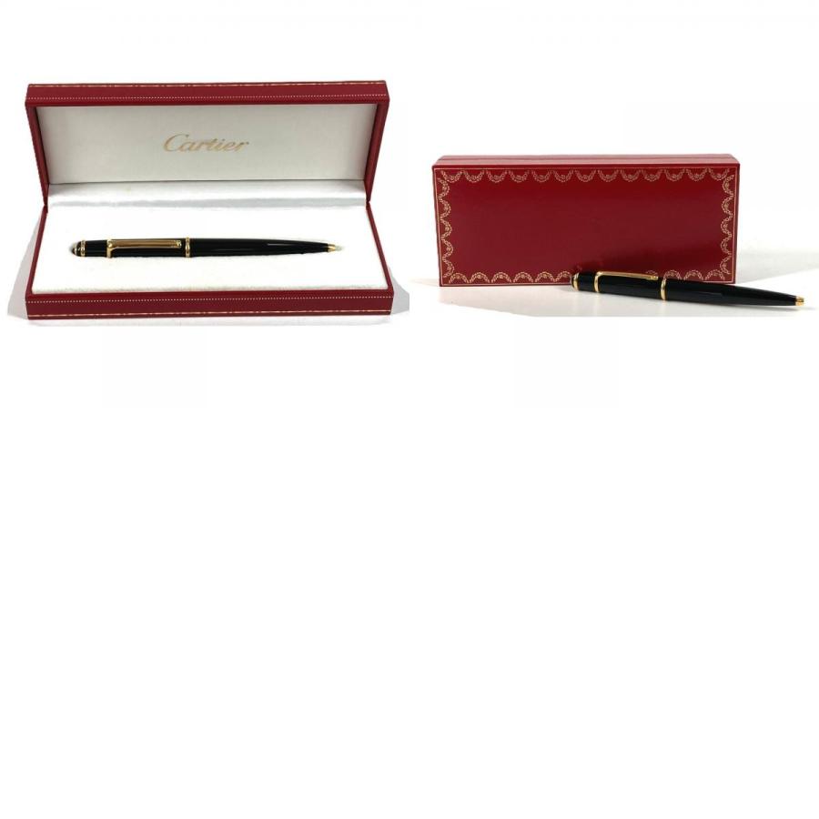 CARTIER カルティエ ディアボロ ボールペン ペン 筆記具 ステーショナリー ボールペン ブラック ユニセックス【中古】 | Cartier | 09