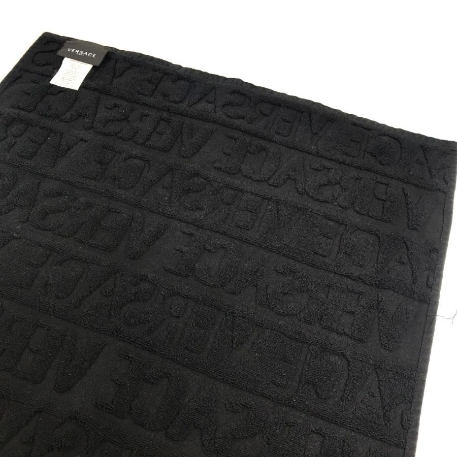 VERSACE ヴェルサーチ アイラブバロック 2枚セット ビーチタオル フェイスタオル ペア インテリア ひざかけ ブランケット ブラック【中古】 |  | 04