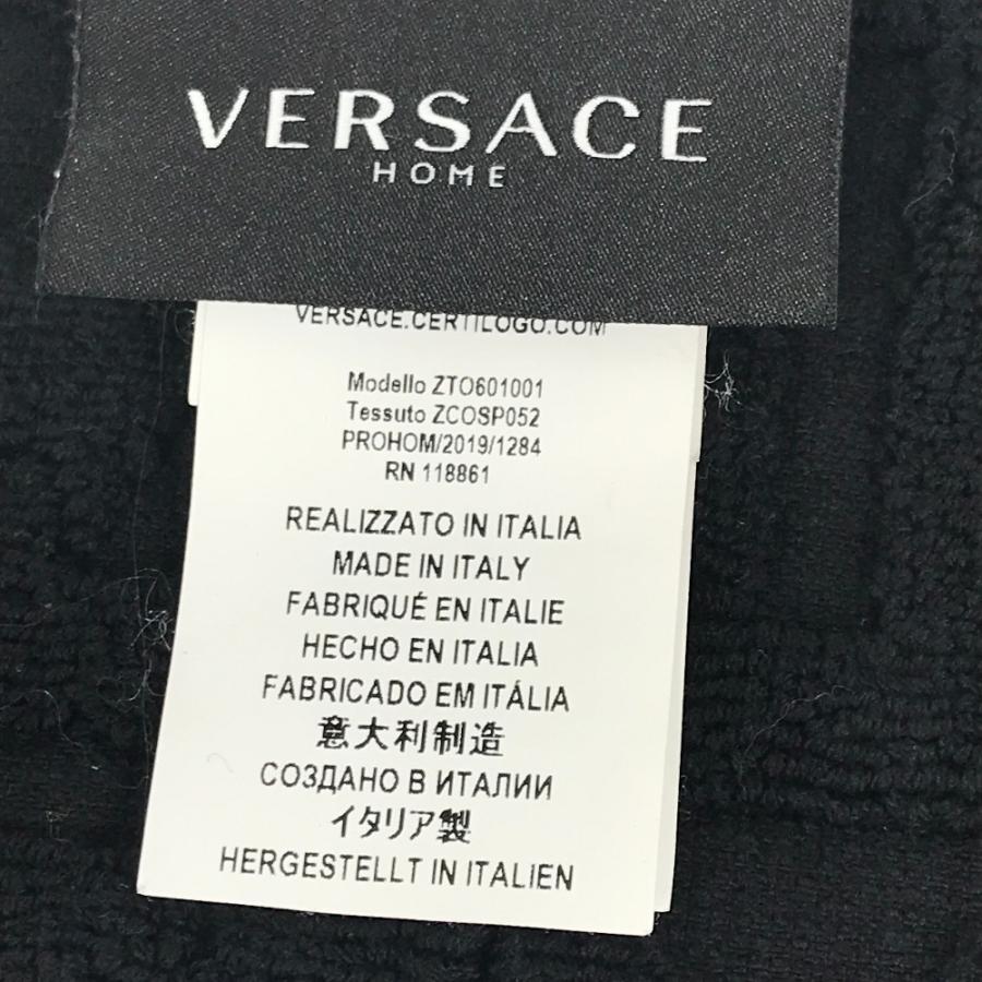 VERSACE ヴェルサーチ アイラブバロック 2枚セット ビーチタオル フェイスタオル ペア インテリア ひざかけ ブランケット ブラック【中古】 |  | 05