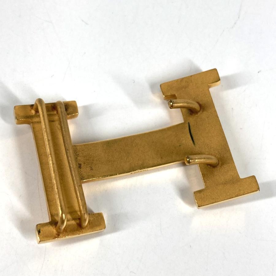 HERMES エルメス Hベルト バックルのみ バックル ベルト バックル ゴールド ユニセックス【中古】 | HERMES | 05