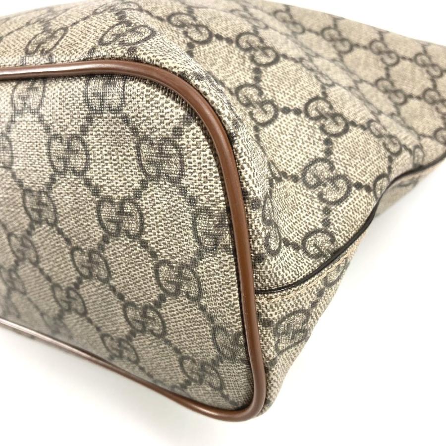 GUCCI グッチ 473887 2WAYバッグ ロゴ カバン トートバッグ ショルダーバッグ 斜め掛け GGスプリーム ハンドバッグ ベージュ【中古】 | GUCCI | 05