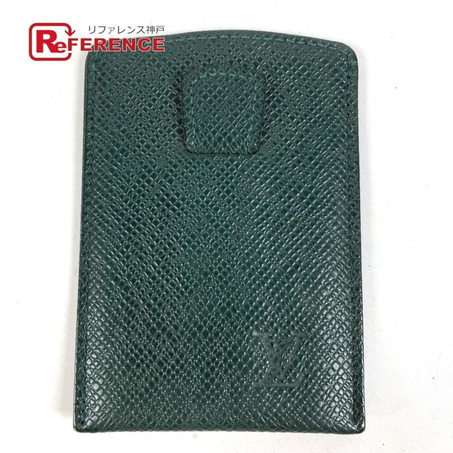 LOUIS VUITTON ルイヴィトン M30544  エテュイカルトデヴィジットトワレット 名刺入れ パスケース タイガ カードケース エピセア【中古】 | LOUIS VUITTON