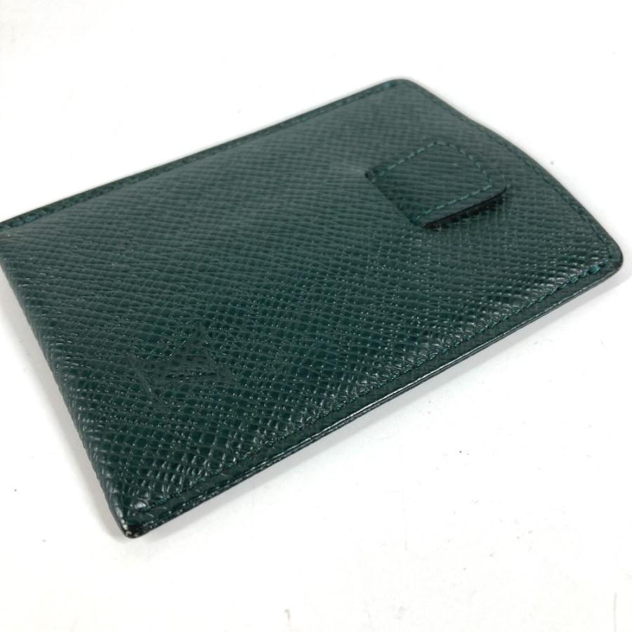 LOUIS VUITTON ルイヴィトン M30544  エテュイカルトデヴィジットトワレット 名刺入れ パスケース タイガ カードケース エピセア【中古】 | LOUIS VUITTON | 02