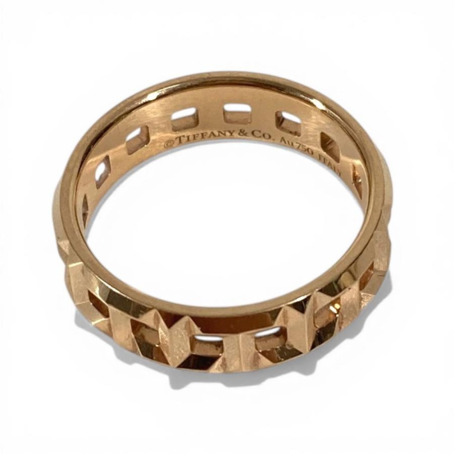美品 TIFFANY&Co. ティファニー Tトゥルー アクセサリー ジュエリー K18 金 18K リング・指輪 ゴールド レディース【中古】 | TIFFANY&Co. | 02