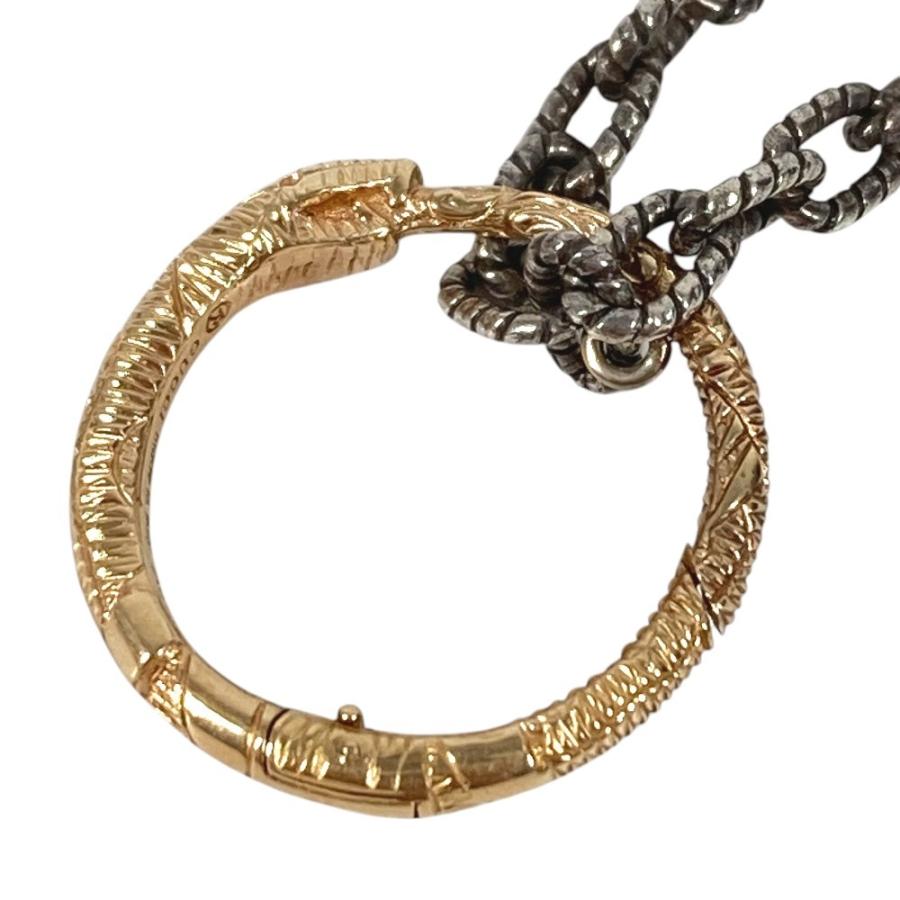 GUCCI グッチ ウロボロス チェーンネックレス アクセサリー ジュエリー K18 金 18K ネックレス シルバー ユニセックス【中古】 | GUCCI | 01