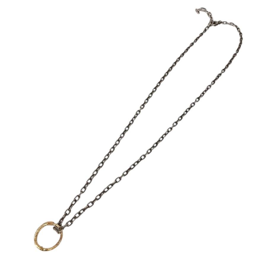 GUCCI グッチ ウロボロス チェーンネックレス アクセサリー ジュエリー K18 金 18K ネックレス シルバー ユニセックス【中古】 | GUCCI | 02
