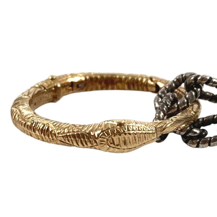 GUCCI グッチ ウロボロス チェーンネックレス アクセサリー ジュエリー K18 金 18K ネックレス シルバー ユニセックス【中古】 | GUCCI | 06