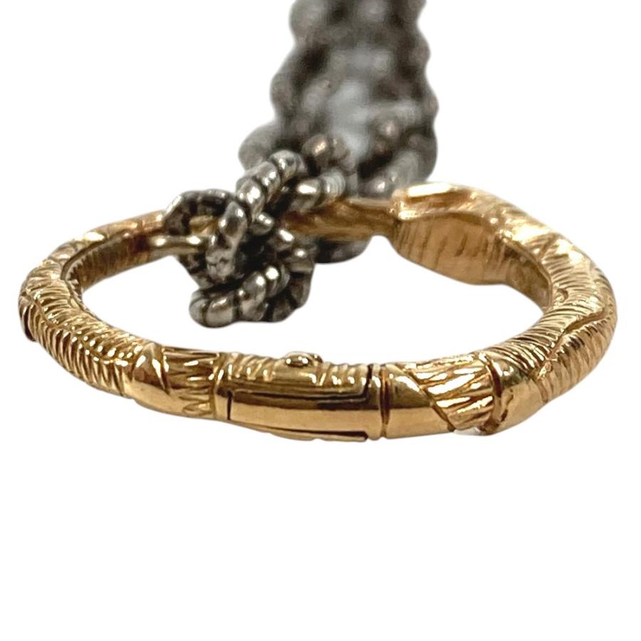 GUCCI グッチ ウロボロス チェーンネックレス アクセサリー ジュエリー K18 金 18K ネックレス シルバー ユニセックス【中古】 | GUCCI | 08