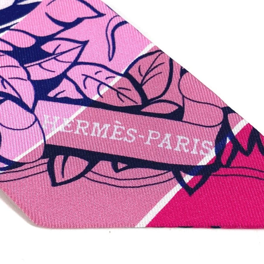 美品 HERMES エルメス ツイリー ツィリー バンドースカーフ アクセサリー ジャングルラブ スカーフ マルチカラー レディース【中古】 | HERMES | 08
