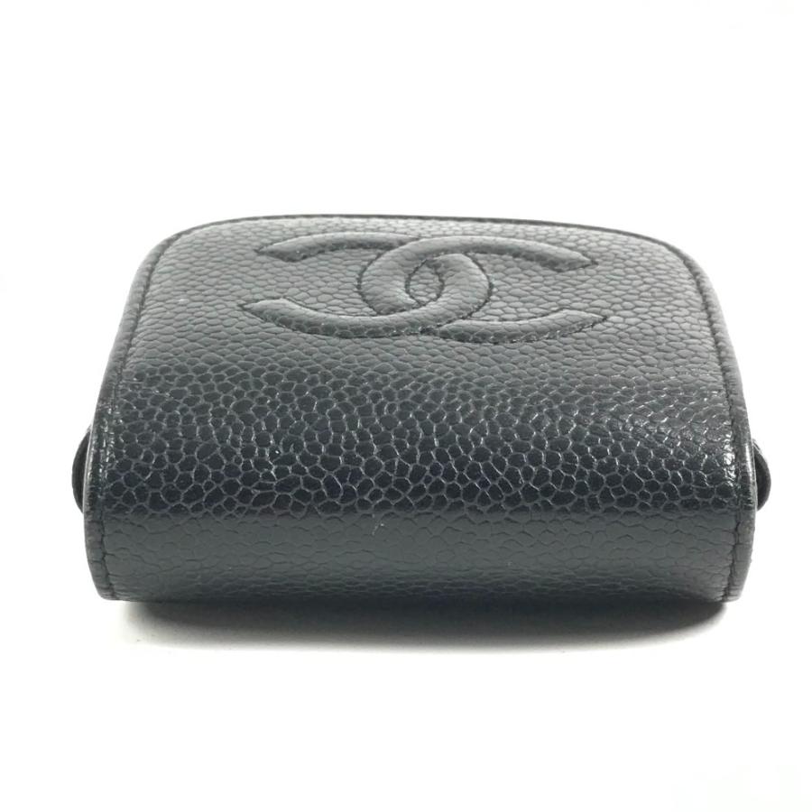 CHANEL シャネル A13511 CC ココマーク ロゴ タバコケース ポーチ 小物入れ シガレットケース ブラック ユニセックス【中古】 | CHANEL | 05