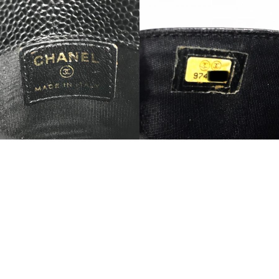 CHANEL シャネル A13511 CC ココマーク ロゴ タバコケース ポーチ 小物入れ シガレットケース ブラック ユニセックス【中古】 | CHANEL | 09