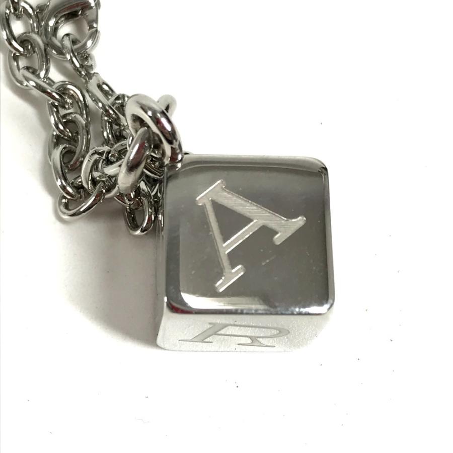 CARTIER カルティエ ロゴ サイコロ キューブ ペンダントトップ バッグチャーム アクセサリー キーホルダー シルバー ユニセックス【中古】 | Cartier | 02