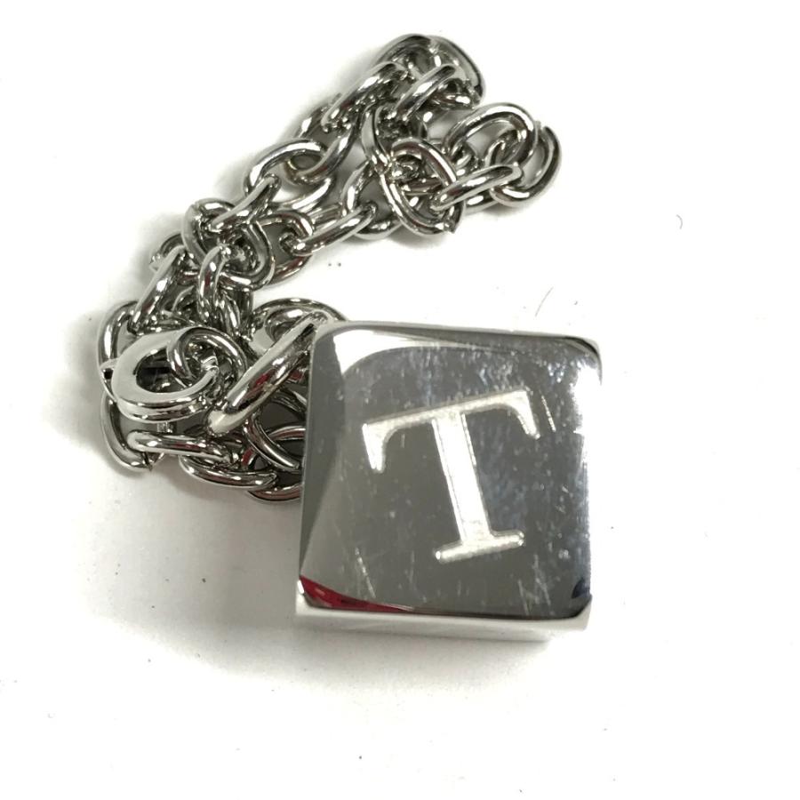 CARTIER カルティエ ロゴ サイコロ キューブ ペンダントトップ バッグチャーム アクセサリー キーホルダー シルバー ユニセックス【中古】 | Cartier | 04