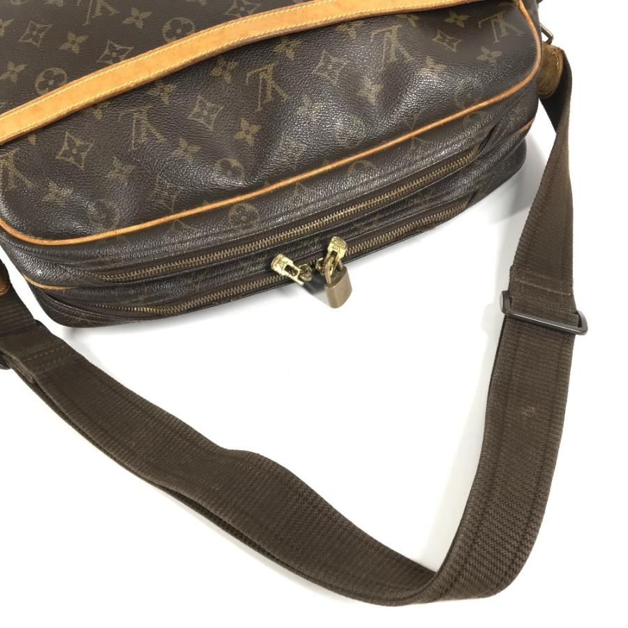 LOUIS VUITTON ルイヴィトン M45252  リポーターGM リポーター GM  斜め掛け カバン モノグラム ショルダーバッグ ブラウン 【中古】 | LOUIS VUITTON | 04