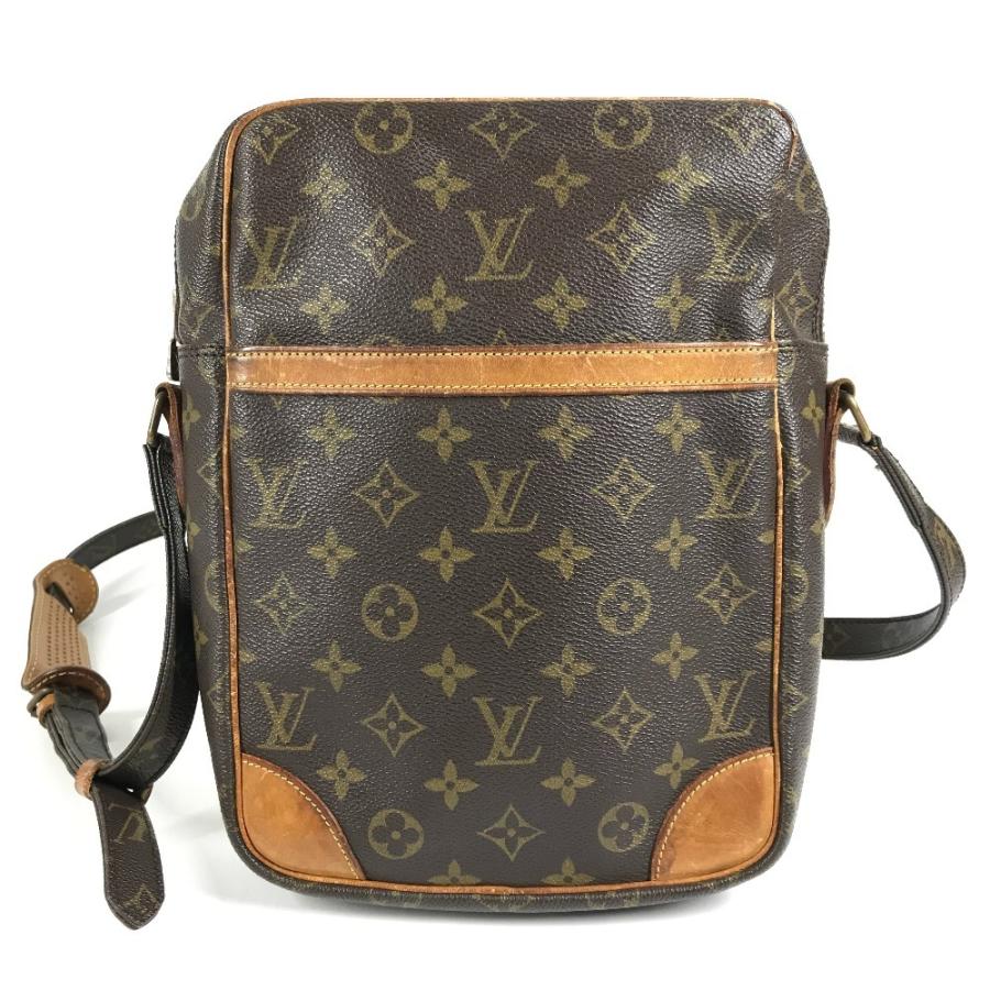 LOUIS VUITTON ルイヴィトン M45264 ダヌーブMM  ポシェット 斜め掛け モノグラム ショルダーバッグ ブラウン 【中古】 | LOUIS VUITTON | 01