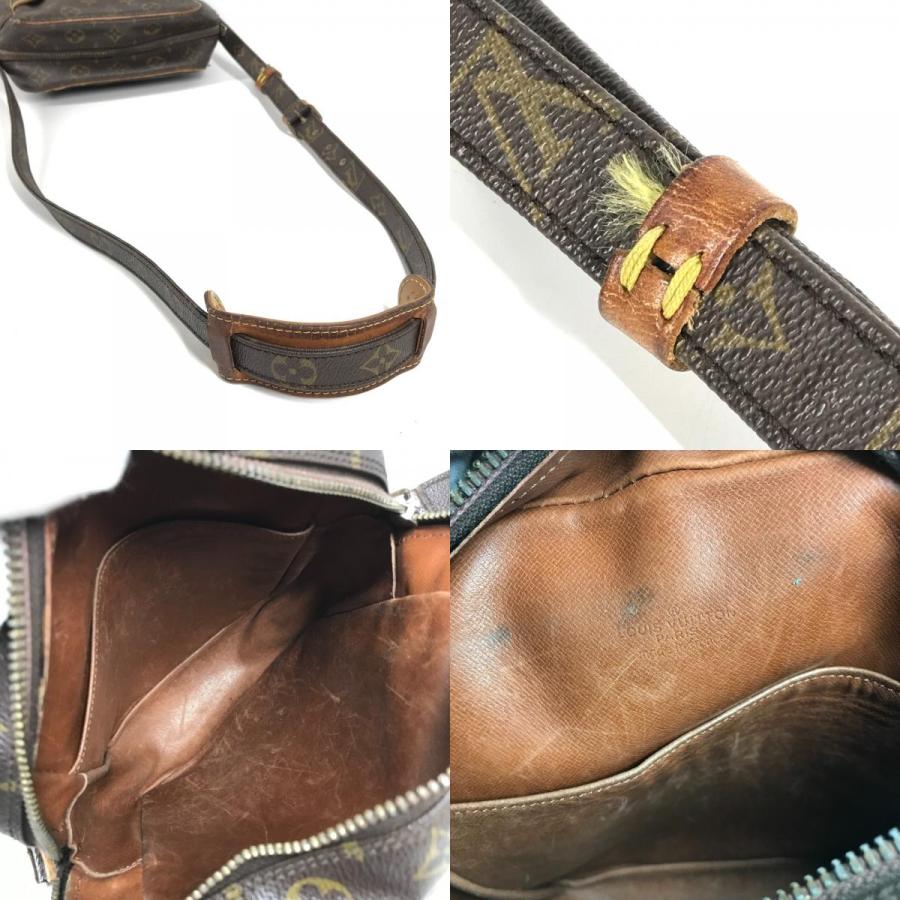 LOUIS VUITTON ルイヴィトン M45264 ダヌーブMM  ポシェット 斜め掛け モノグラム ショルダーバッグ ブラウン 【中古】 | LOUIS VUITTON | 08