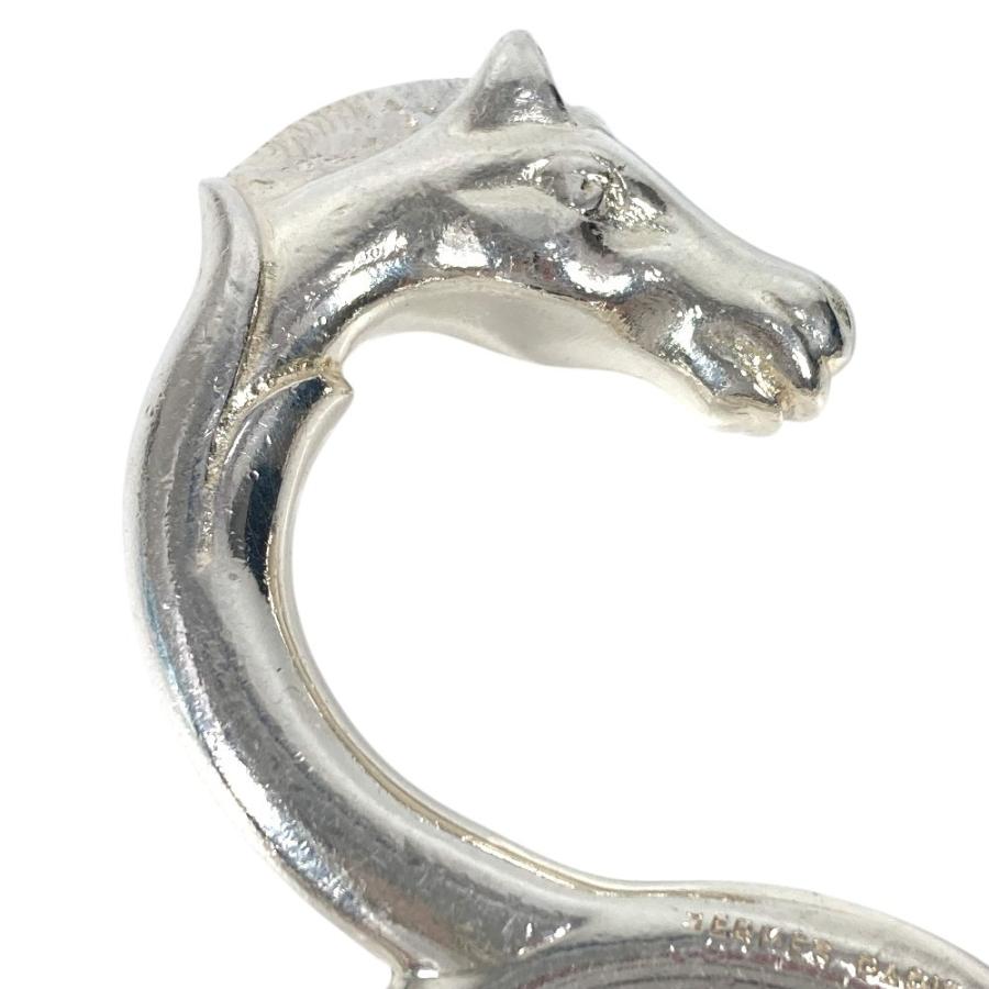 HERMES エルメス シュバル 馬 コースター 鍋敷き インテリア  ホースヘッド オブジェ シルバー ユニセックス【中古】 | HERMES | 03