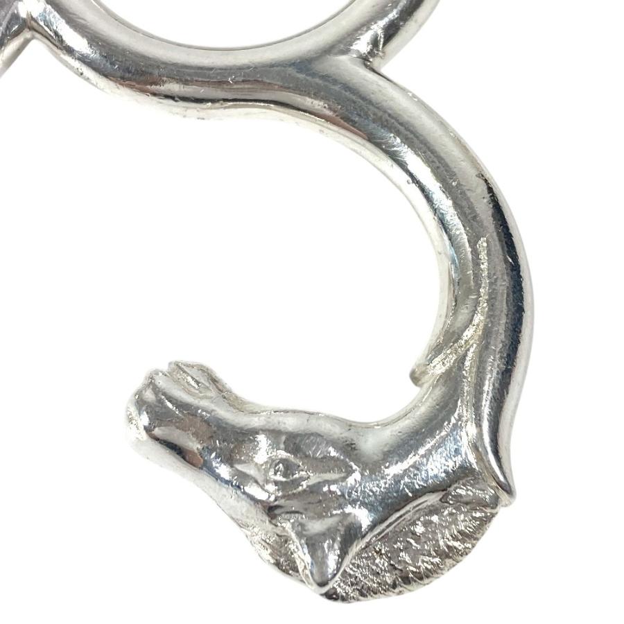 HERMES エルメス シュバル 馬 コースター 鍋敷き インテリア  ホースヘッド オブジェ シルバー ユニセックス【中古】 | HERMES | 06