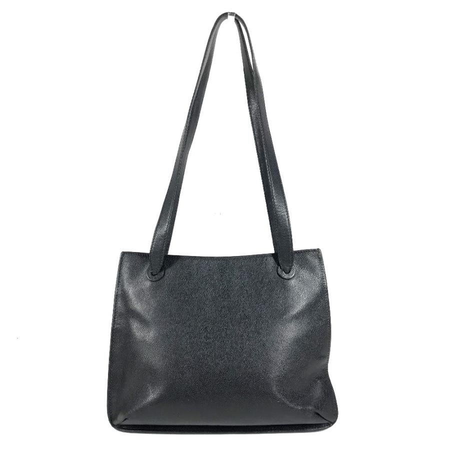 CHANEL シャネル ロゴ  カバン ショルダーバッグ 肩掛け トートバッグ ブラック レディース【中古】 | CHANEL | 01