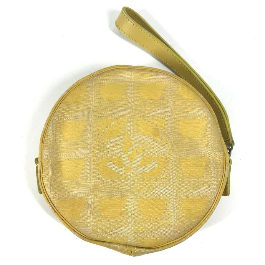 CHANEL シャネル A17682  ストラップ付き  ポーチ ヴィンテージシャネル Vintage Chanel ニュートラベルライン 化粧ポーチ 【中古】 | CHANEL | 01