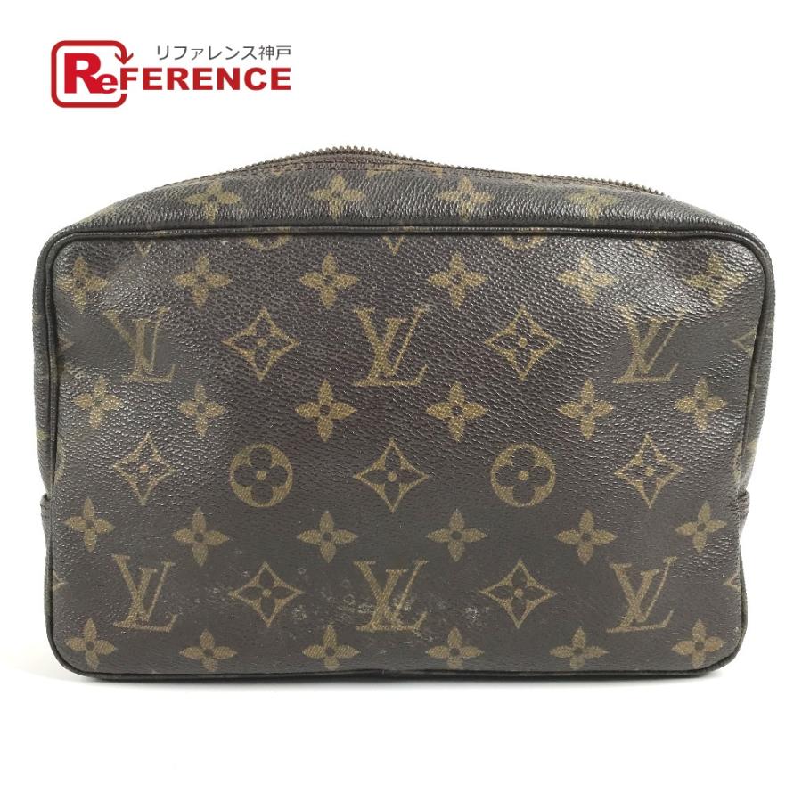 LOUIS VUITTON ルイヴィトン M47524 トゥルーストワレット23 メイクポーチ 化粧ポーチ クラッチバッグ セカンドバッグ レディース【中古】 | LOUIS VUITTON