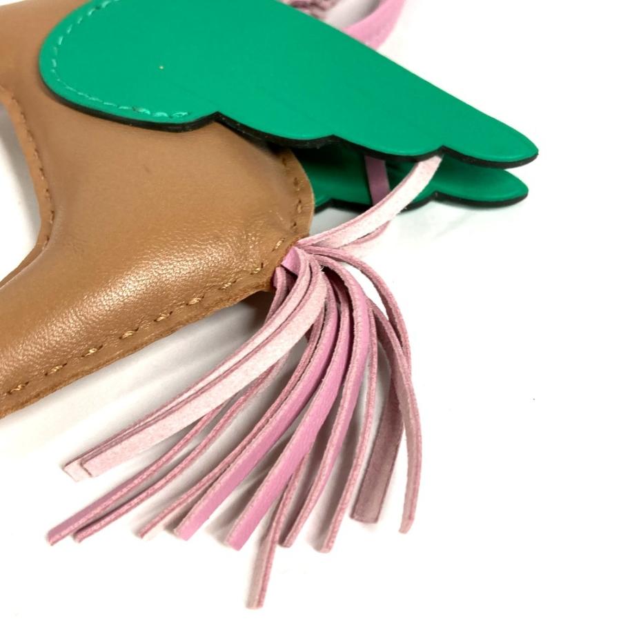 新品同様 HERMES エルメス ロデオ ペガサス MM ロデオペガサスMM バッグチャーム  馬 キーホルダー シュバル チャーム グリーン 【中古】 | HERMES | 05