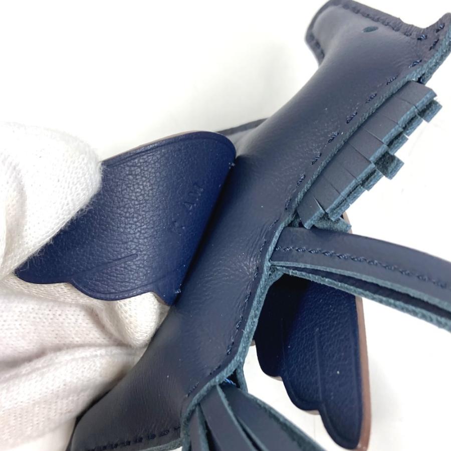 未使用 HERMES エルメス ロデオ ペガサス PM ロデオペガサスPM バッグチャーム ソーネイビー  キーホルダー シュバル チャーム 【中古】 | HERMES | 07