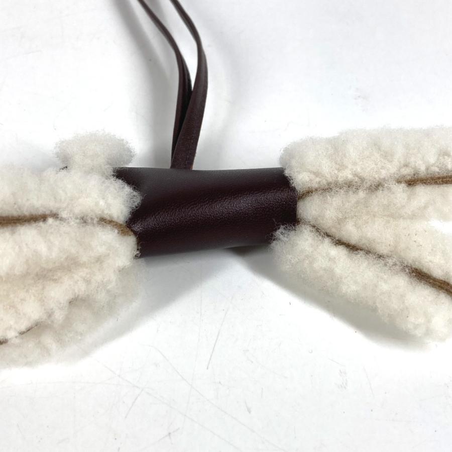未使用 HERMES エルメス バディ バッグチャーム バッグアクセサリー キーホルダー テリア 犬 ドッグ バッグチャーム ブラウン【中古】 | HERMES | 02