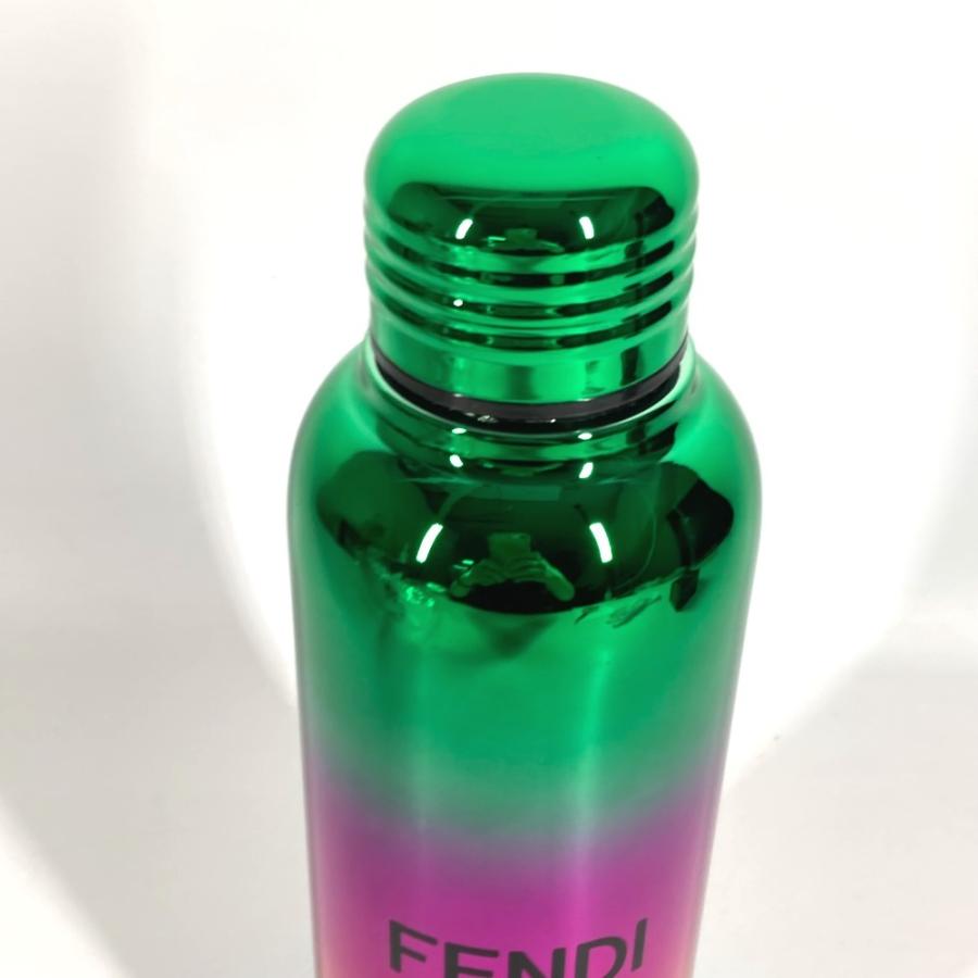 美品 FENDI フェンディ ロゴ 水筒 ウォーターボトル インテリア 非売品 ノベルティ タンブラー マルチカラー ユニセックス【中古】 | FENDI | 03